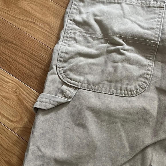 Wrangler Khaki Tan Carpenter Jeans Men’s size 42 x 30 Never Worn - Picture 4 of 7